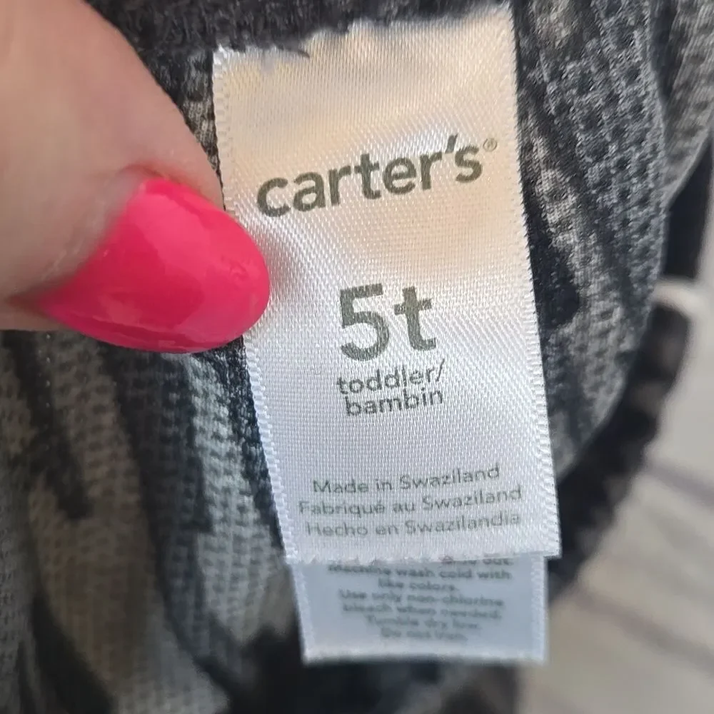 Carter's Toddler Boy Athletic Shorts 5T Casual Bottoms Summer Sporty Activewear